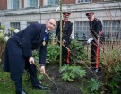 Planting one of the new trees  Rob Young (President of the Liverpool Society of Chartered Accountants); Mr Nigel Lanceley DL (High Sheriff of Merseyside); Mr Robert Owen JP DL (Vice Lord Lieutenant of Merseyside)
