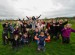 Pupils at Huntington Primary School helped plant trees on their school field