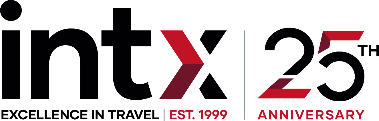 INTX logo excellence in travel. Established 1999.