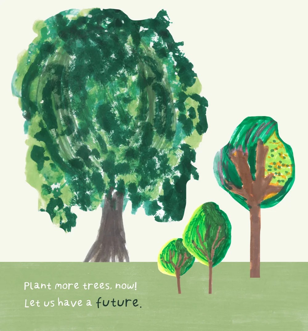 Plant More Trees graphic